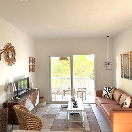 Appartement Nobe Es Pujols Proche Plage, Vue Mer Luaran gambar