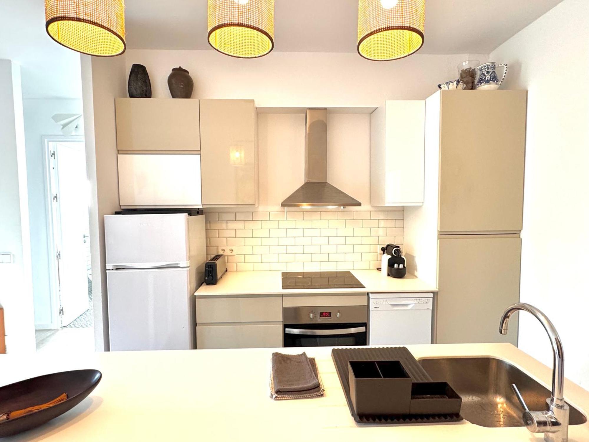 Appartement Nobe Es Pujols Proche Plage, Vue Mer Luaran gambar